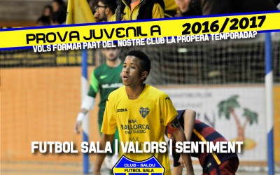 Prova Juvenil A 2016/2017